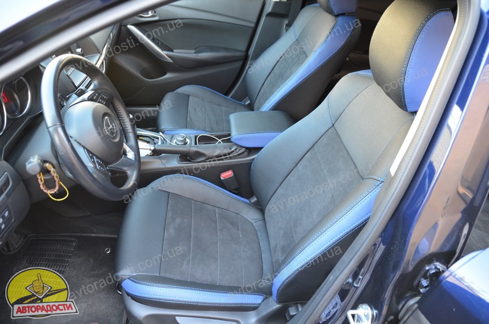 Купить Автомобильные чехлы MAZDA 6 III (2013-) LEATHER в Одессе.
