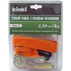 Стяжной ремень с храповым механизмом 2,54см*5м CF17