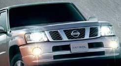 Решетка накладка радиатора для Nissan Patrol '05-on
