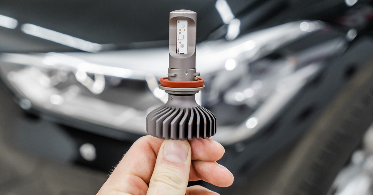 Автомобільна світлодіодна лампочка