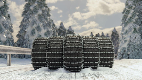 Ланцюги протиковзання на колесах