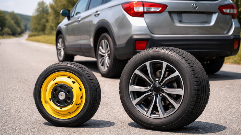 Докатка та повнорозмірна запаска для авто