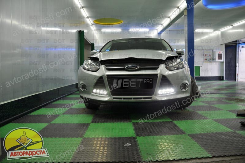 дневные ходовые огни ford focus #10