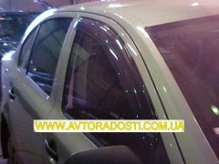 дефлекторы окон для skoda octavia 97-09