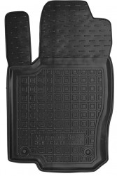 Килимок в салон водійський для Mercedes GLE-Class C292 '15-19 гумовий, чорний (AVTO-Gumm)