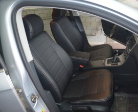 Авточохли з екошкіри S-LINE для салону Volkswagen Passat B6/B7 '05-14, седан (AVTO-MANIA)
