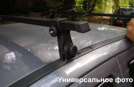 Десна-Авто Багажник в штатні місця для Hyundai Accent '11-17 хетчбек, наскрізний (Десна-Авто)