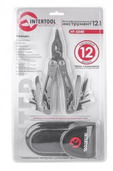 Мультитул 12 в 1 з чохлом HT-0540 (Intertool)