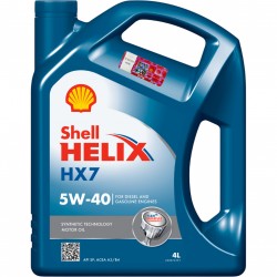 Моторна олива Shell Helix HX7 5W-40, 4 л