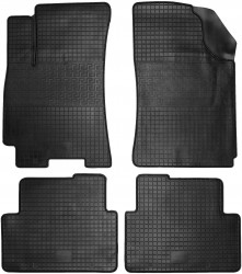 Килимки в салон для Daewoo Lanos/Sens '98-, гумові (PolyteP)