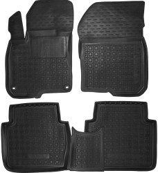 Килимки гумові Honda CR-V 5 2017 - 2023 чорні (AVTO-Gumm)