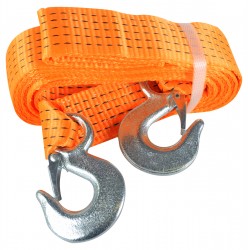 Трос буксирувальний 5 тонн DK46-PE550/60 5 м. Polyester помаранчевий