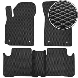 Килимки в салон для Geely Emgrand X7 '13-, EVA, чорні (Kinetic)