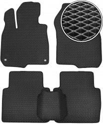 Килимки EVA в салон Honda CR-V 5 2017 - 2023 чорні (Kinetic)