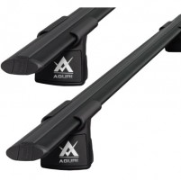 Aguri Багажник Subaru Outback '04-08 на інтегровані рейлінги Aguri Runner II, чорний