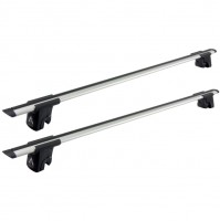 Aguri Багажник Nissan Qashqai '06-14 на рейлінги Aguri Runner II, сірий