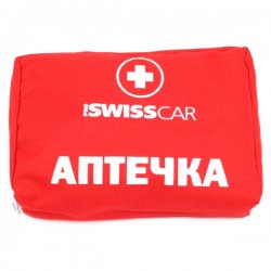 Аптечка першої медичної допомоги в тканинному футлярі PROSWISSCAR 