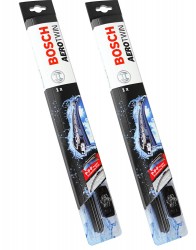 Щітки склоочисника безкаркасні Bosch AeroTwin Plus 700 і 340 мм. (Набір)