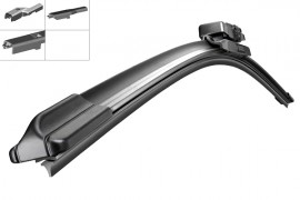 Щітка склоочисника безкаркасна Bosch AeroTwin Multi-Clip 650 мм. A 650 U