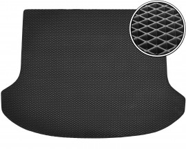 Килимок в багажник для Kia Sorento '10-15 XM, 7 місць, EVA, чорний (Kinetic)
