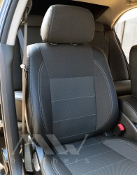 MW Brothers Авточохли Premium для салону Chevrolet Evanda '03-06, сіра строчка (MW Brothers)