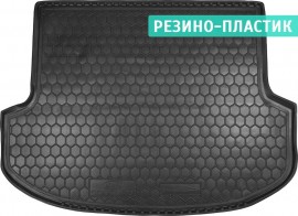 Килимок в багажник для Kia Sorento '13-15 XM, 5 місць, гумо-пластиковий (AVTO-Gumm)