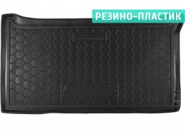 Килимок в багажник для Fiat 500 '08-, гумо-пластиковий (AVTO-Gumm)