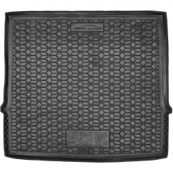 Килимок в багажник для BMW X1 E84 '09-15, гумовий, чорний (AVTO-Gumm)