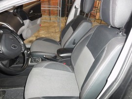MW Brothers Авточохли Premium для салону Kia Ceed '06-12 сіра строчка (MW Brothers)
