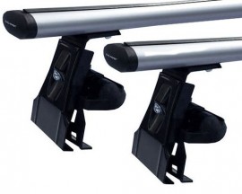 Багажник Mitsubishi Lancer 9 '04-09 седан/універсал, для рівного даху Terra Drive Wing