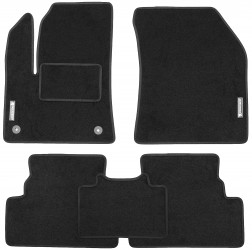 Textile-Pro Килимки в салон для Peugeot 3008 '17-, текстильні, чорні (Стандарт)