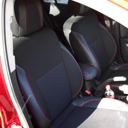 MW Brothers Авточохли Premium для салону Chevrolet Cruze '09-16 седан, червона строчка (MW Brothers)