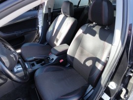 Авточохли Premium для салону Mitsubishi Lancer X (10) мотор 2.0, червона строчка (MW Brothers)