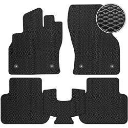 Килимки в салон для Audi Q3 '19-, EVA, чорні (Kinetic)