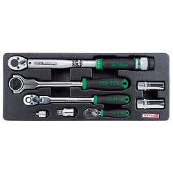 Набір інструменту комбінований 8ед. в ложементі Toptul GCAT0803