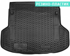 Килимок в багажник для Kia Ceed '19-, універсал верхня полиця гумо-пластиковий (AVTO-Gumm)