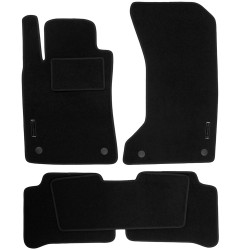 Textile-Pro Килимки в салон для Mercedes E-Class W211 '02-09, 4matic, текстильні, чорні (Стандарт)