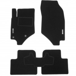 Textile-Pro Килимки в салон для Peugeot 208 '19- (ДВЗ) текстильні, чорні (Стандарт)