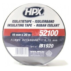 Ізострічка HPX IB1920 чорна 19мм х 20м