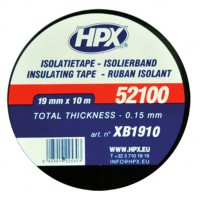Ізострічка HPX XB1910 чорна 19мм х 10м