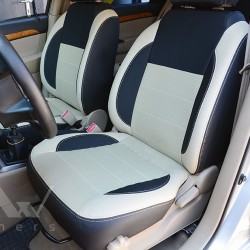 MW Brothers Авточохли Premium для салону Chevrolet Aveo '04-11, седан бежеві вставки (MW Brothers)