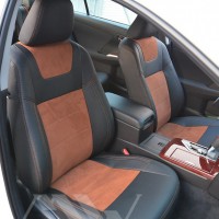 ��������� Leather Style ��� ������ Toyota Camry V50 '11-17 ����������, ��������� ������� (MW Brothers)