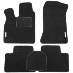 Textile-Pro Килимки в салон для Lada (Ваз) 2110-12 текстильні, чорні (Стандарт)