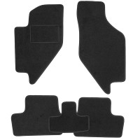 Килимки в салон для Lada (Ваз) Granta 2190 '11- текстильні, чорні (Стандарт)