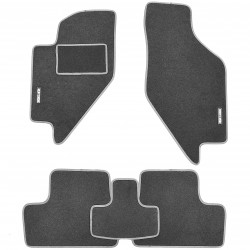 Килимки в салон для Lada (Ваз) Granta 2190 '11- текстильні, сірі (Стандарт)