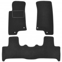 Textile-Pro Килимки в салон для Hummer H3 '05-10 текстильні, чорні (Стандарт)