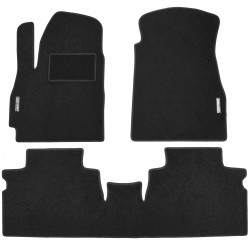 Textile-Pro Килимки в салон для Chery Jetour X70 '20-, текстильні, чорні (Стандарт)