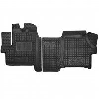 AVTO-Gumm Килимки в салон передні для Peugeot Boxer '21-, з органайзером, гумові, чорні (AVTO-Gumm)