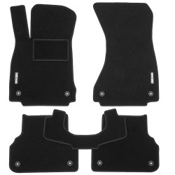 Килимки в салон для Audi A5 (F5) '17- Sportback, текстильні, чорні (Стандарт)
