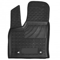 Килимок у салон водійський для Toyota Land Cruiser 300 '21-, гумовий, чорний (AVTO-Gumm)